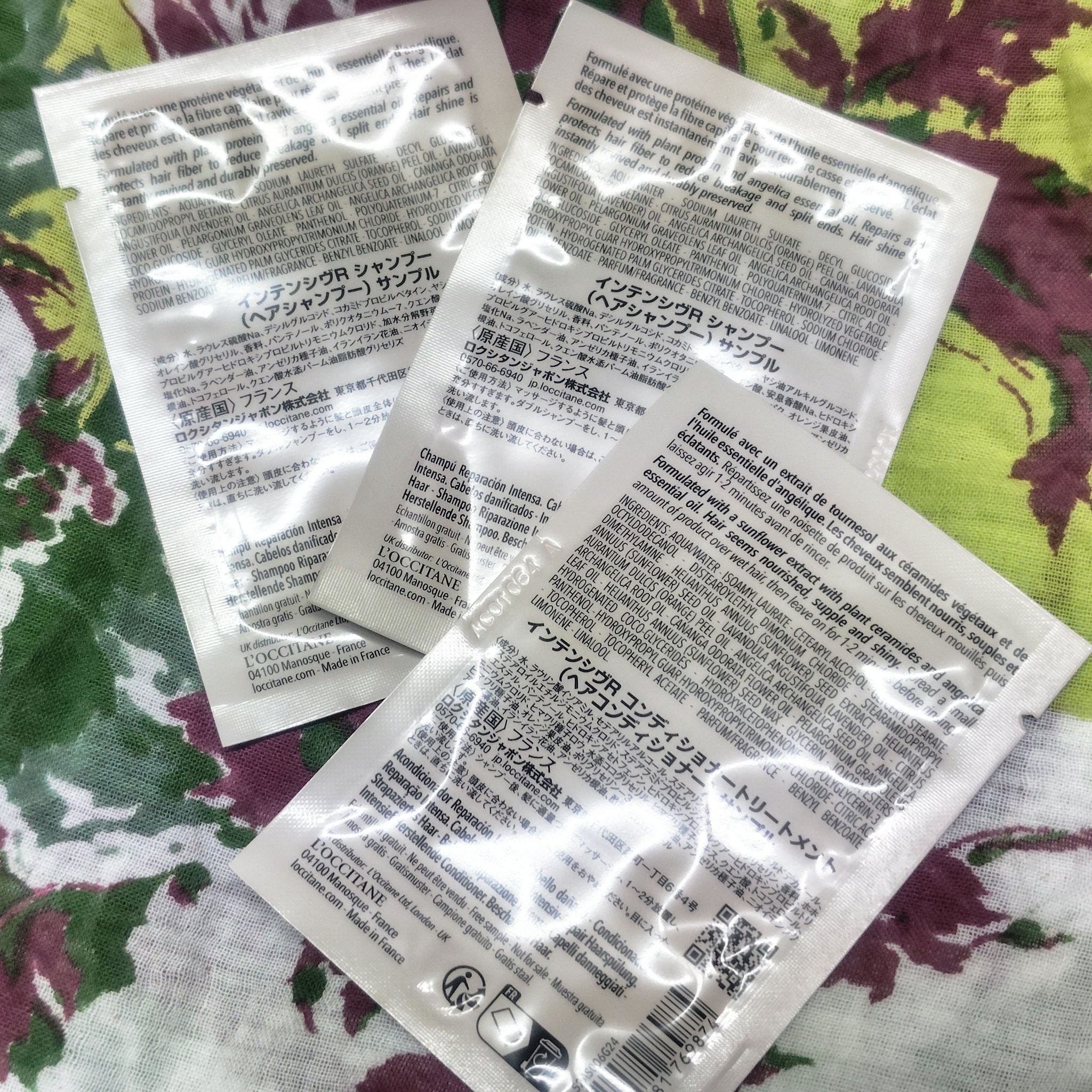インテンシヴリペア シャンプー/コンディショナー/L'OCCITANE/市販シャンプーを使ったクチコミ（2枚目）