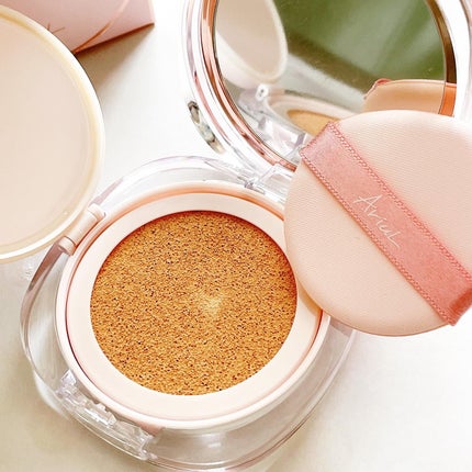 アリウル インクフェザーカバーラスティングクッション/Ariul/クッションファンデーションを使ったクチコミ(2枚目)