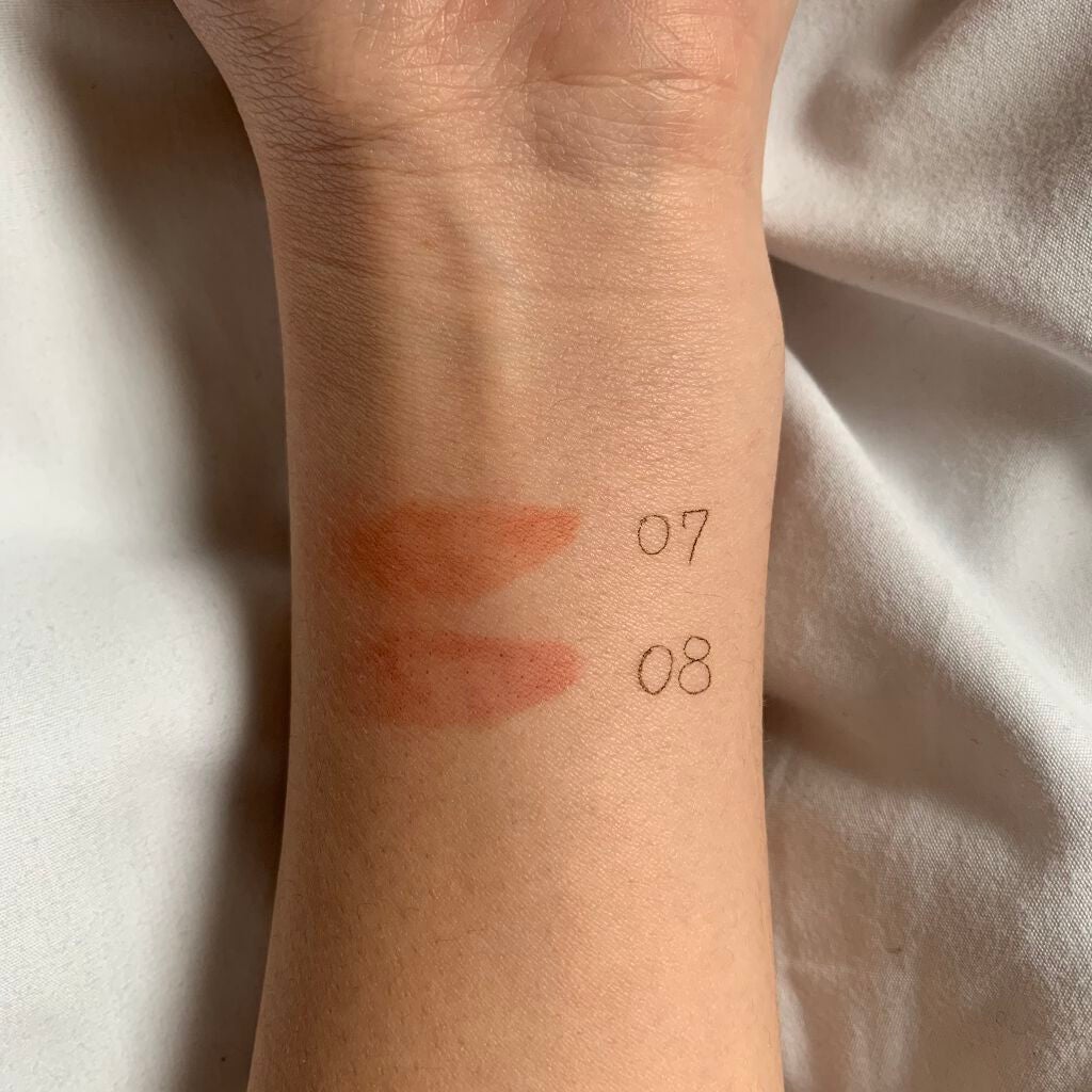 シースルーマットティント 韓服エディション/rom&nd/リップティントを使ったクチコミ(5枚目)