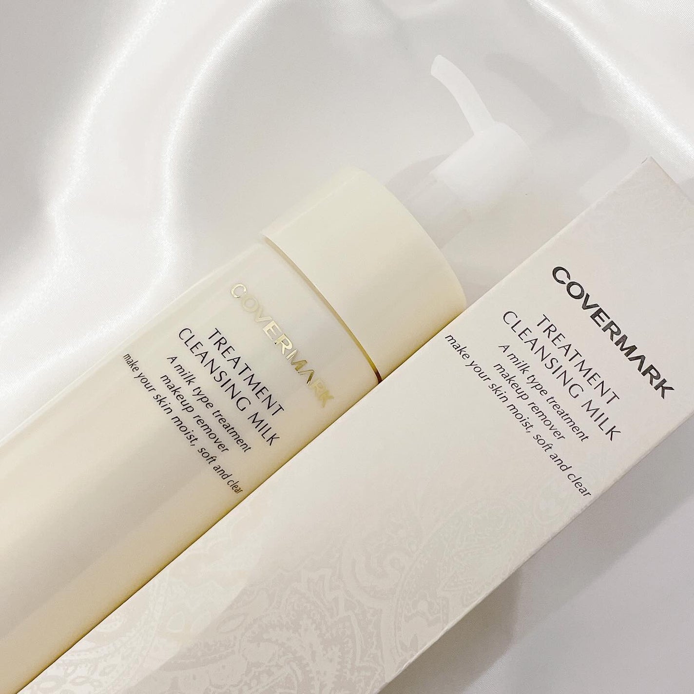 トリートメント クレンジング ミルク/COVERMARK/ミルククレンジングを使ったクチコミ(2枚目)