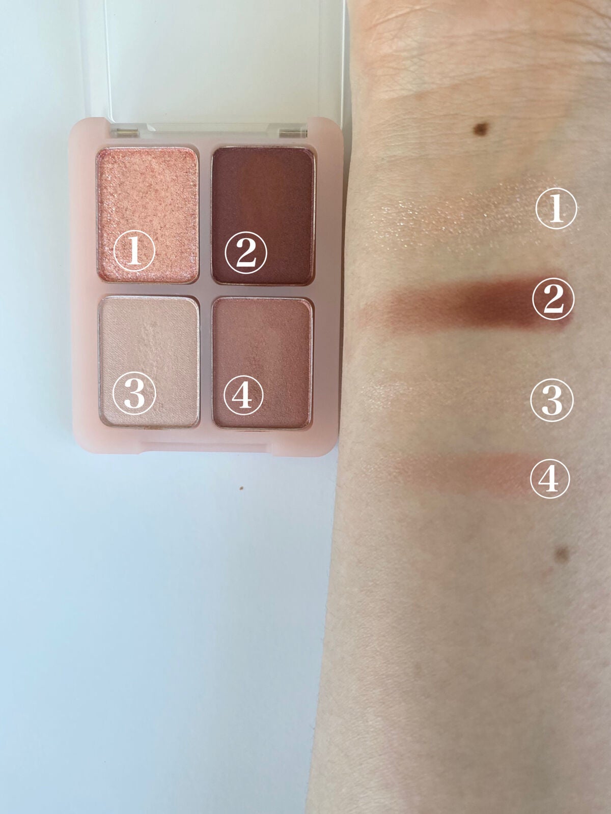 グラム アイ シャドウ/U/CHOO/アイシャドウパレットを使ったクチコミ(3枚目)