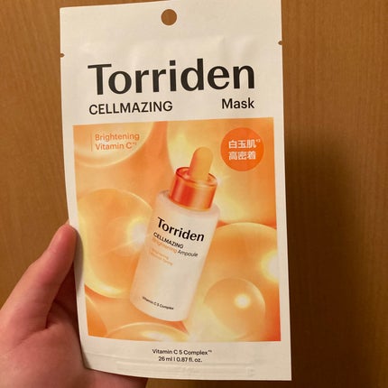 セルメイジング ビタC ブライトニングマスク/Torriden/シートマスク・パックを使ったクチコミ(1枚目)