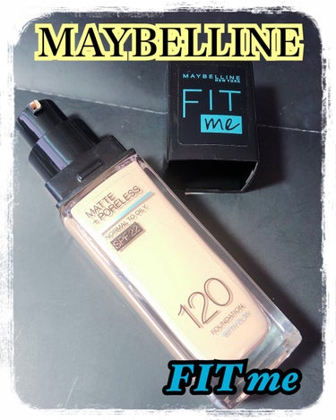 フィットミー リキッドファンデーション R/MAYBELLINE NEW YORK/リキッドファンデーションを使ったクチコミ（1枚目）