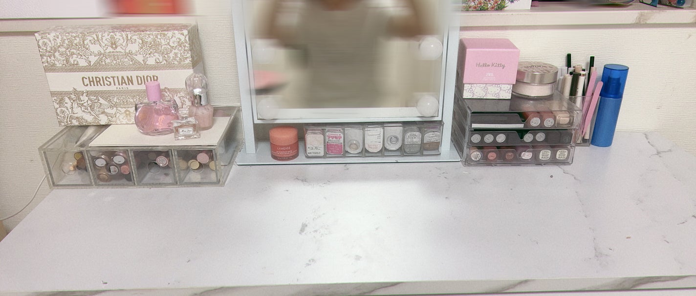 3段式クリアーケース/DAISO/その他化粧小物を使ったクチコミ(2枚目)