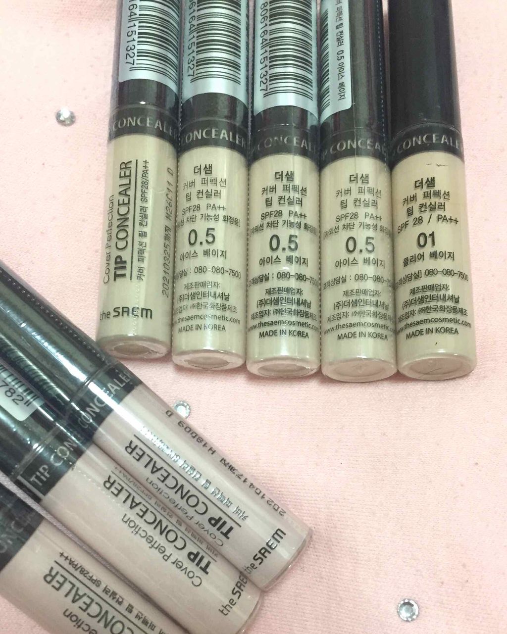 カバーパーフェクション チップコンシーラー/the SAEM/リキッドコンシーラーを使ったクチコミ(3枚目)