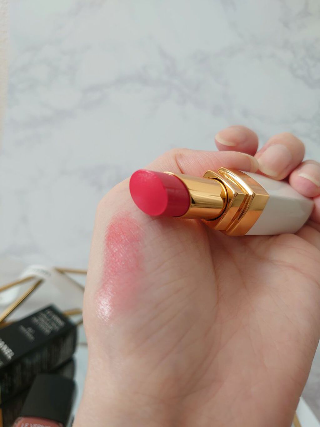 ヴェルニ ロング トゥニュ/CHANEL/マニキュアを使ったクチコミ（2枚目）