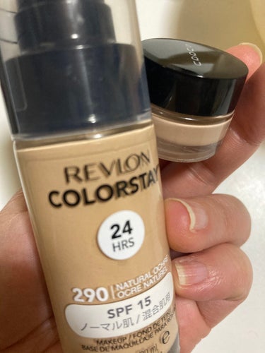 カラーステイ メイクアップ N/REVLON/リキッドファンデーションを使ったクチコミ（1枚目）