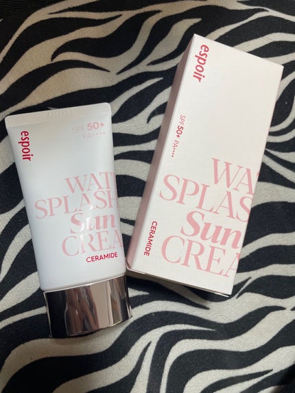 ウォータースプラッシュサンクリーム セラミド/espoir/日焼け止めクリームを使ったクチコミ(3枚目)
