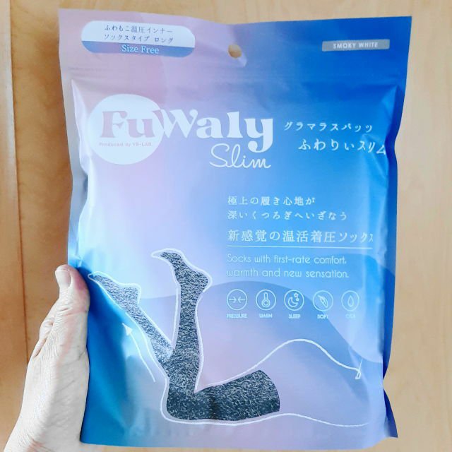 FuWaly Slim ソックスタイプロング/グラマラスパッツシリーズ/着圧ソックス・レギンスを使ったクチコミ（2枚目）
