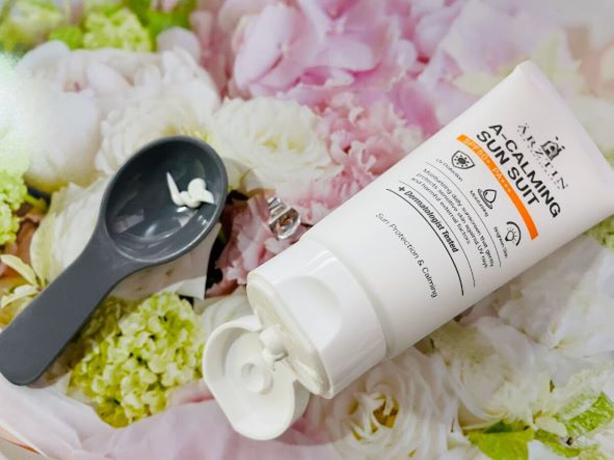 エルツティン A-シルクサンスーツのクチコミ「顔とボディーに使える日焼け止めクリームです。

私はいつも主治医にお薬の副作用があるので.....」（1枚目）