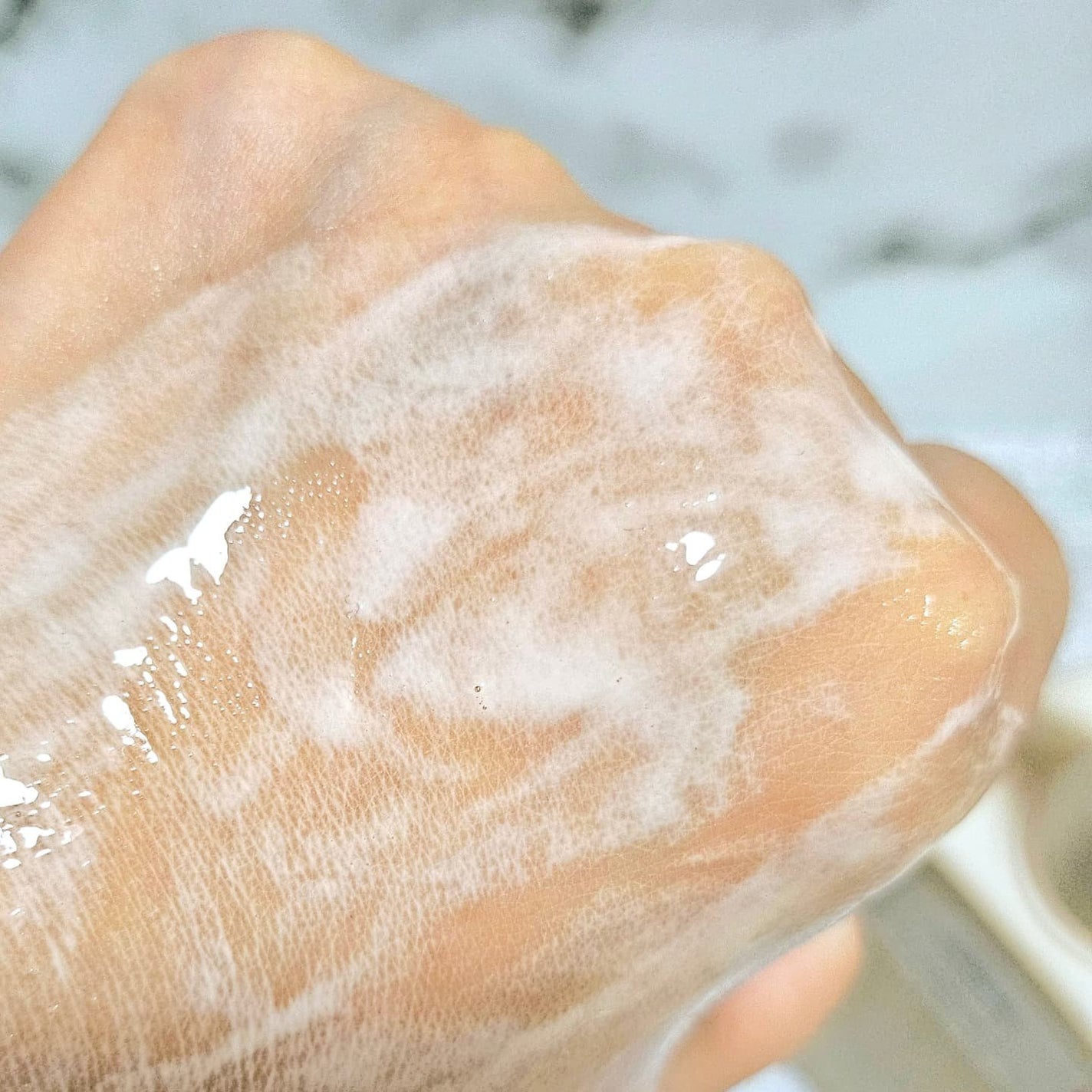 バリアエンハンシングクレンザー/RAWQUEST/クレンジングジェルを使ったクチコミ(5枚目)