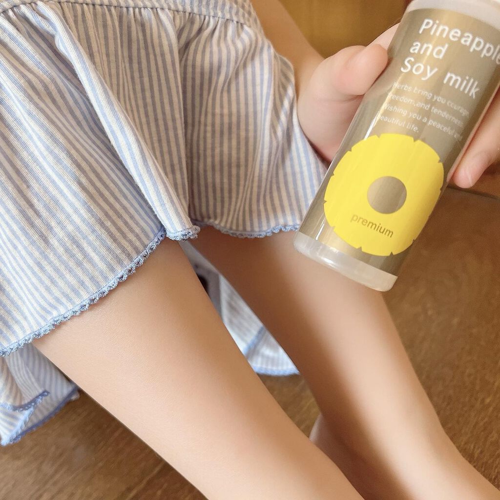 パイナップル豆乳ローションプレミアム/鈴木ハーブ研究所/ボディローションを使ったクチコミ（1枚目）