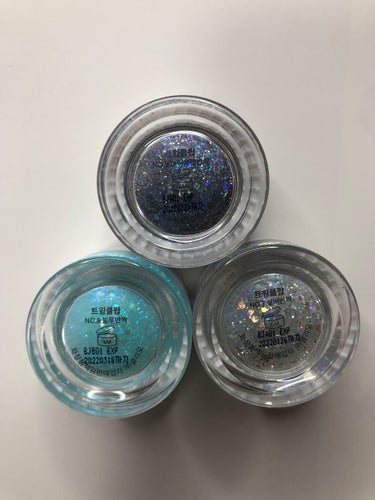 twinkle pop  jelly Glitter/CLIO/ジェル・クリームアイシャドウを使ったクチコミ（3枚目）