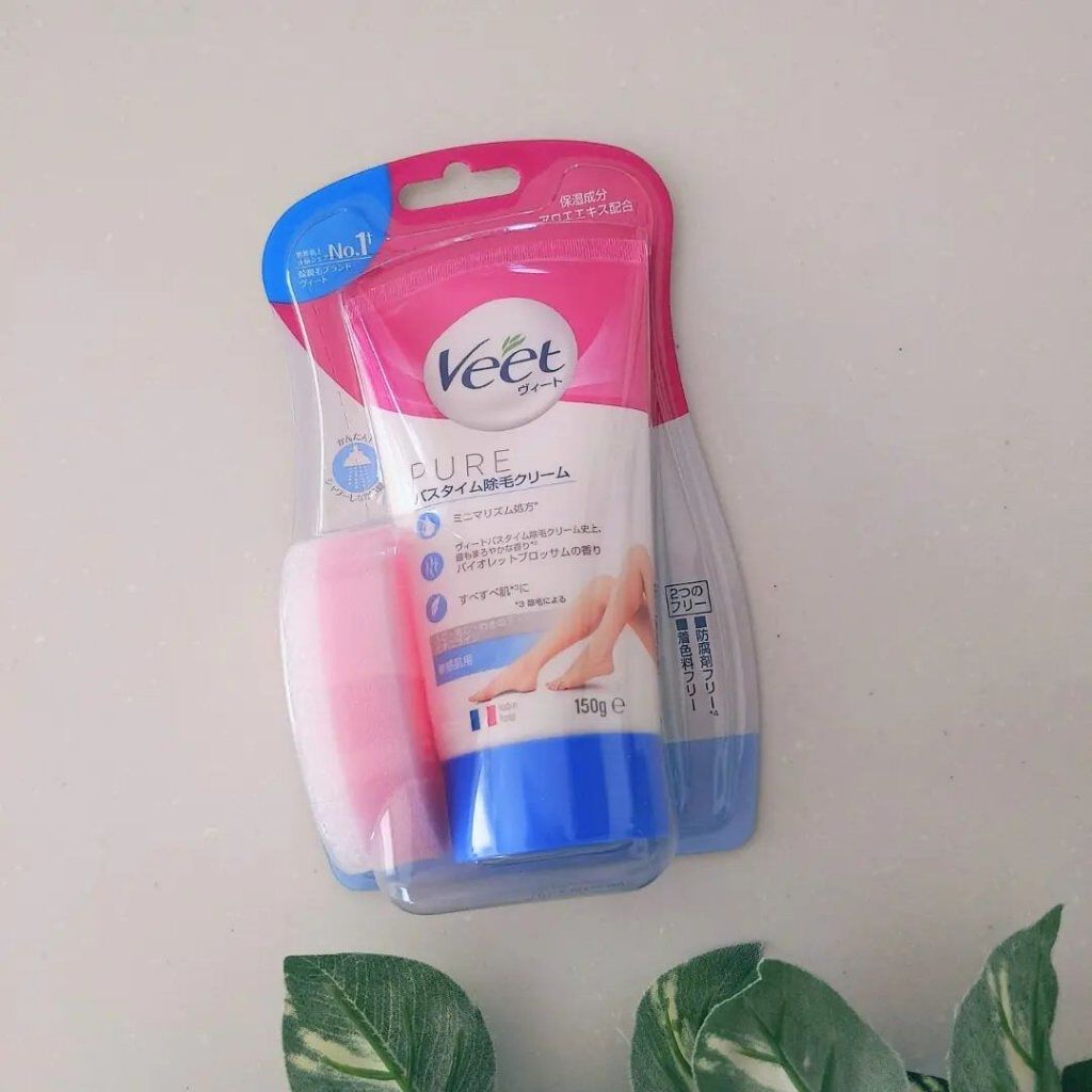 ヴィート ピュアバスタイム除毛クリーム 敏感肌用/Veet/除毛クリームを使ったクチコミ（2枚目）