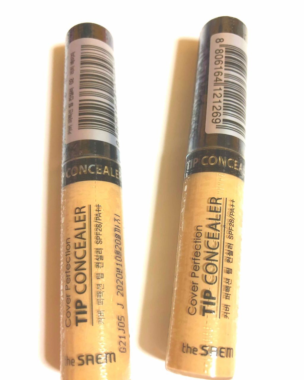 カバーパーフェクション チップコンシーラー/the SAEM/リキッドコンシーラーを使ったクチコミ(1枚目)