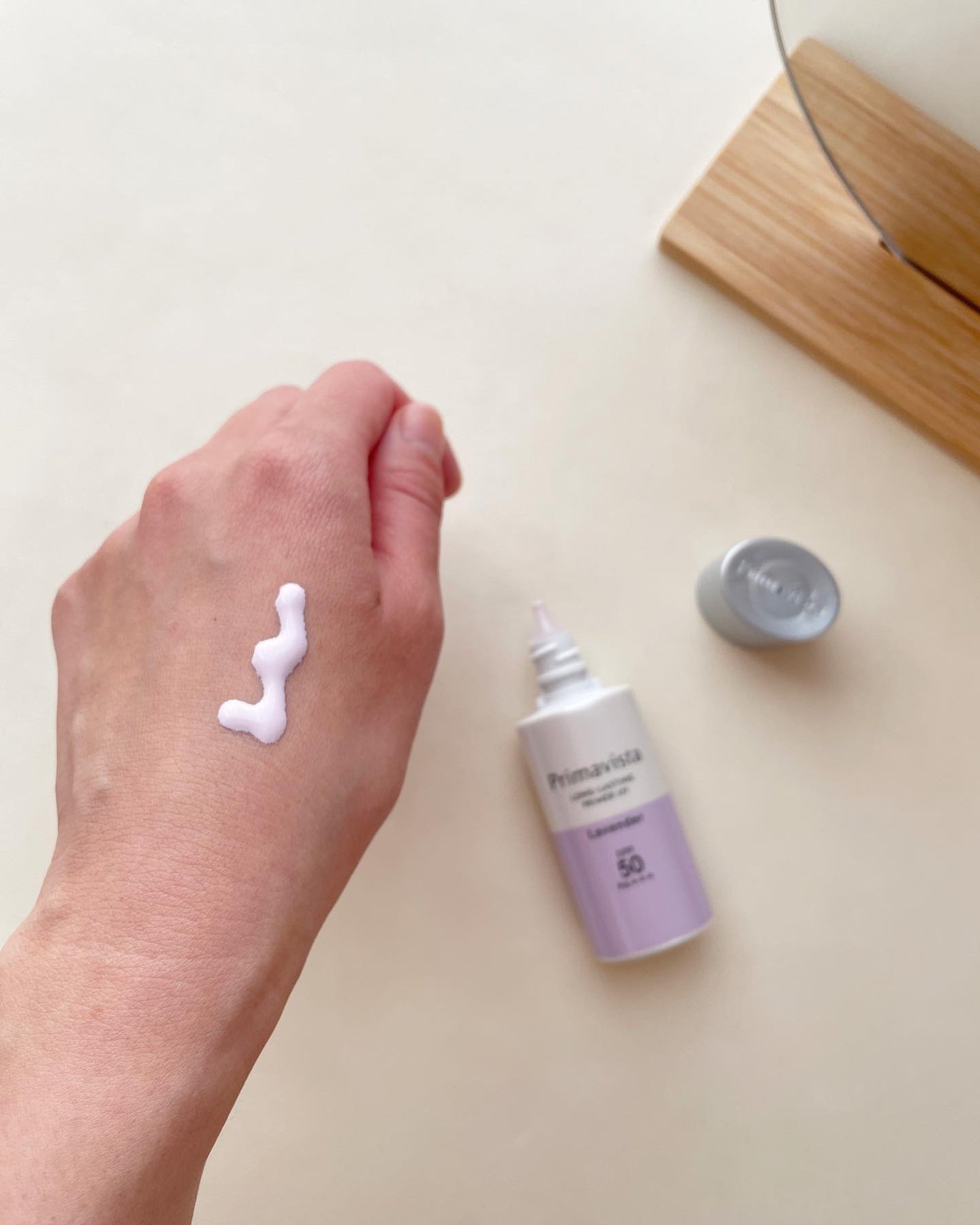 スキンプロテクトベース<皮脂くずれ防止>SPF50/プリマヴィスタ/化粧下地を使ったクチコミ(2枚目)