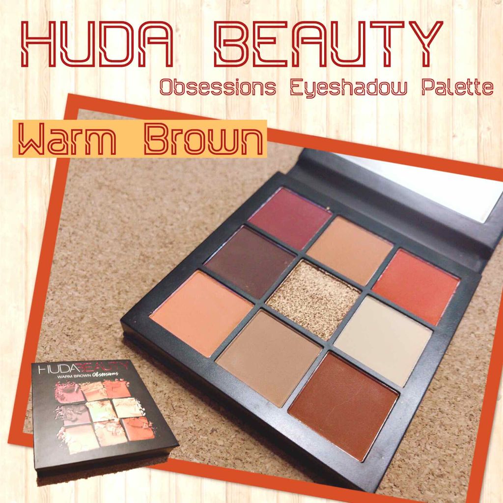 Obsessions Eyeshadow Palette/Huda Beauty/アイシャドウパレットを使ったクチコミ（1枚目）