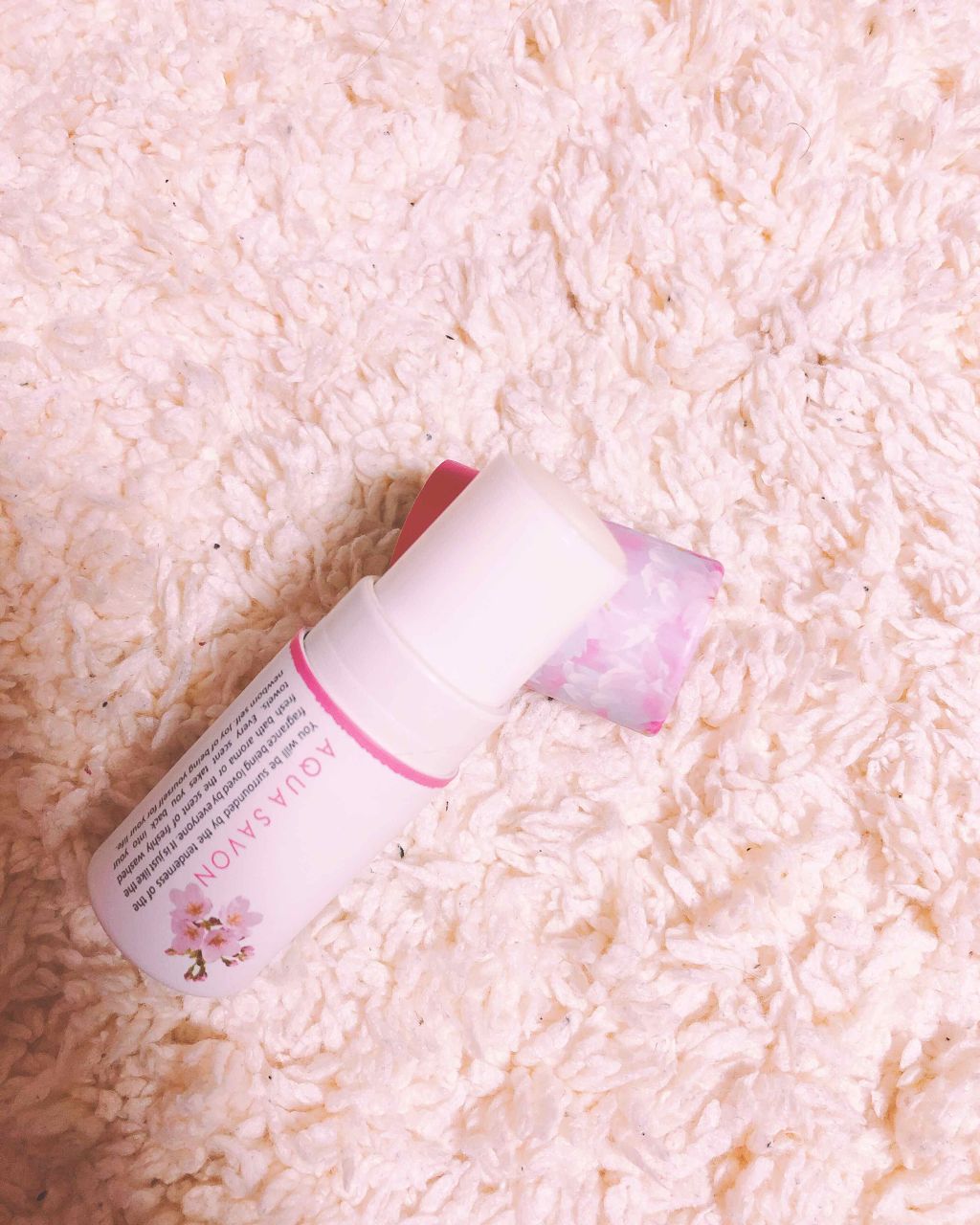 スティックフレグランス サクラフローラルの香り/アクアシャボン/香水(その他)を使ったクチコミ（3枚目）