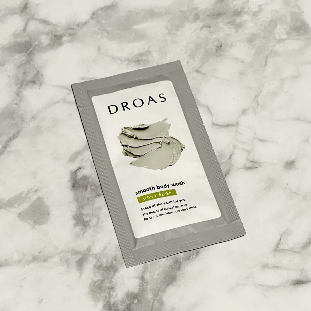 DROAS クレイボディウォッシュ スムースのクチコミ「【使った商品】
DROAS / ドロアス
クレイボディウォッシュ スムース
 #提供 

【商.....」（1枚目）