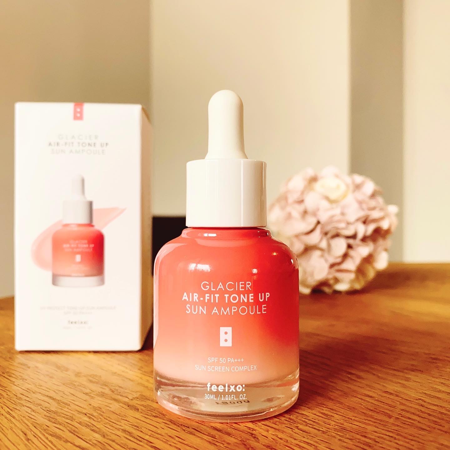 ピルソ グラシアエアフィットトーンアップサンアンプル SPF50 PA+++/feelxo/化粧下地を使ったクチコミ（2枚目）