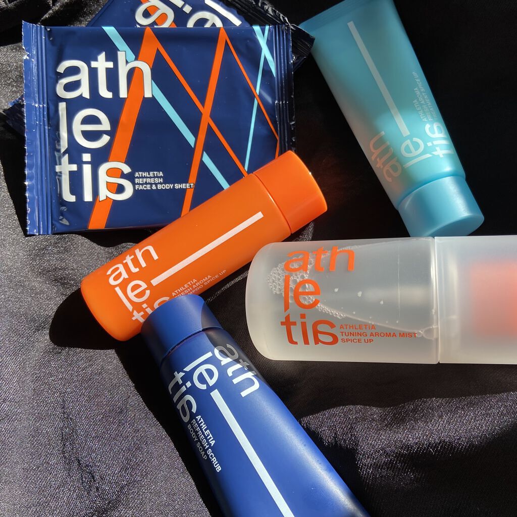 トラベル＆ジムキット/athletia/トライアルキットを使ったクチコミ（2枚目）