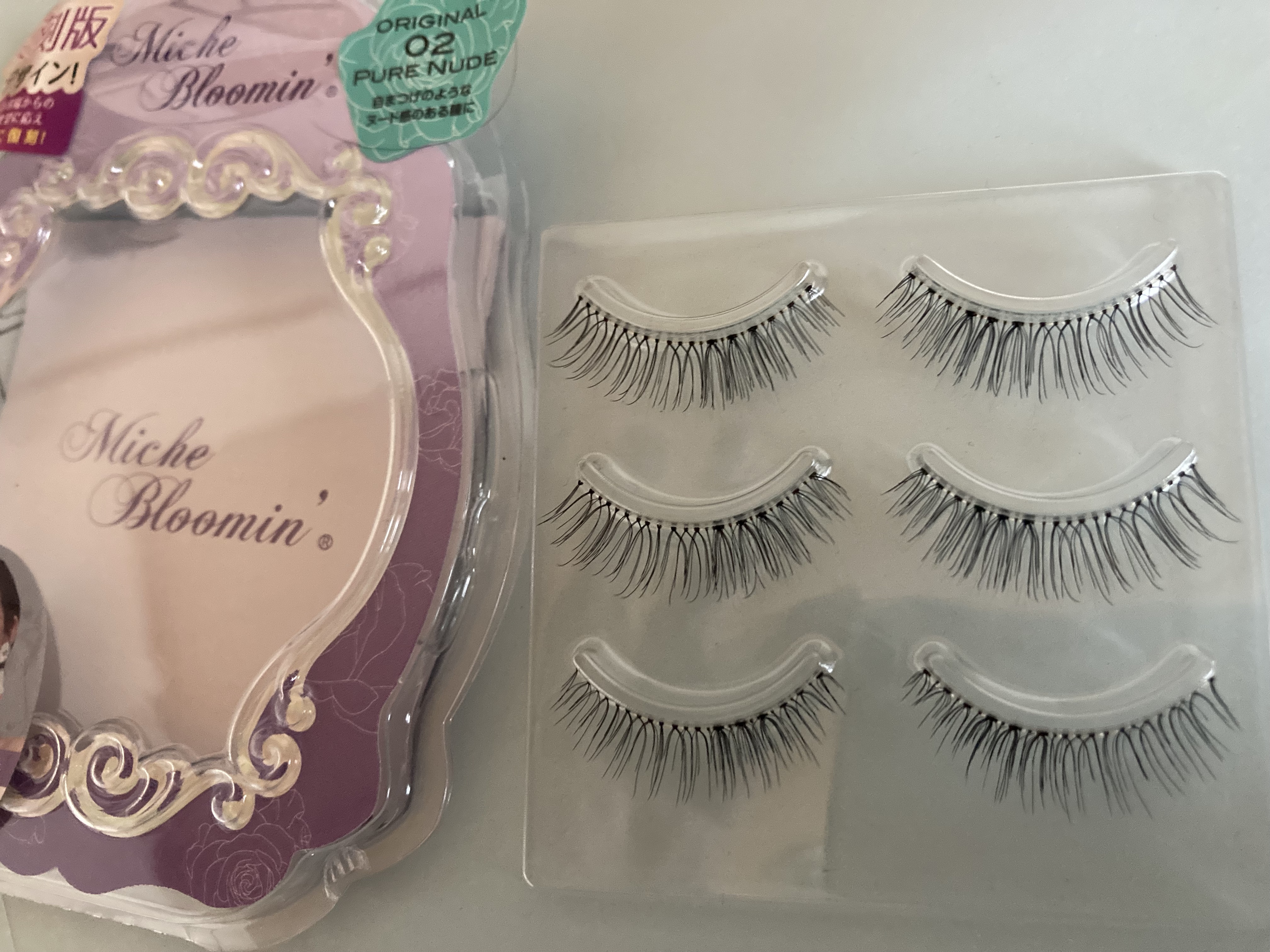 ミッシュブルーミン 3Dアイラッシュライン NO.02 ピュアヌード