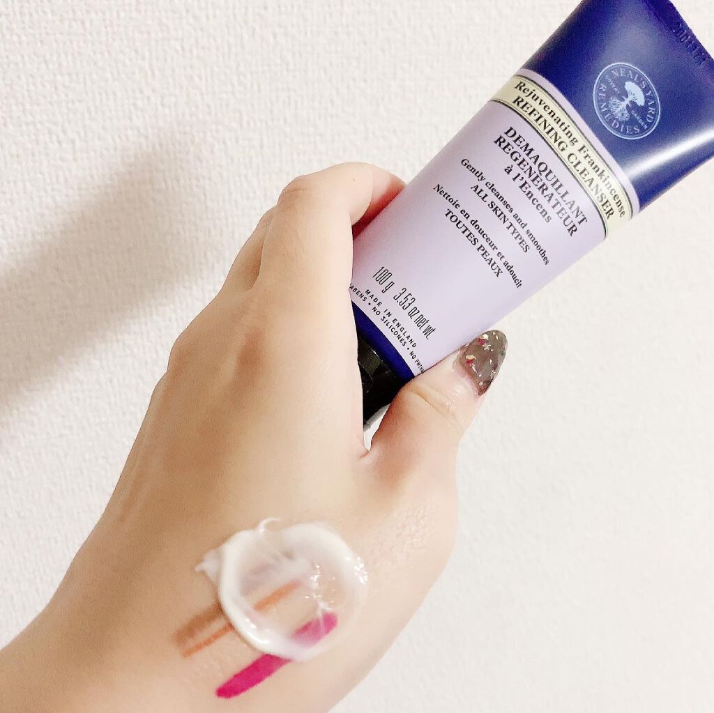 フランキンセンスクレンジングクリーム/ニールズヤード レメディーズ/クレンジングクリームを使ったクチコミ(3枚目)