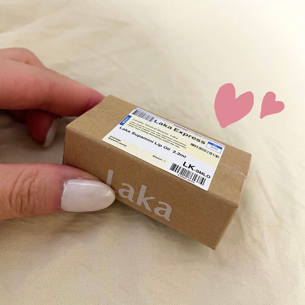 にやにや猫 on LIPS 「LAKAからダンボールが届きました📦様子が少し変だぞ🤏な、な、..」(3枚目)