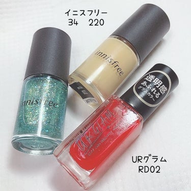 UR GLAM　COLOR NAIL SELECTION RD2＜グラスカラー＞/U R GLAM/マニキュアの画像