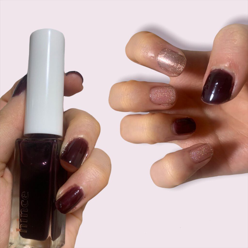 グロウアップネイルカラー/hince/マニキュアを使ったクチコミ（1枚目）