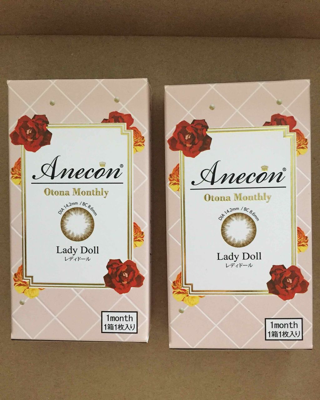 アネコン オトナマンスリー/モテコン/１ヶ月（１MONTH）カラコンを使ったクチコミ（1枚目）