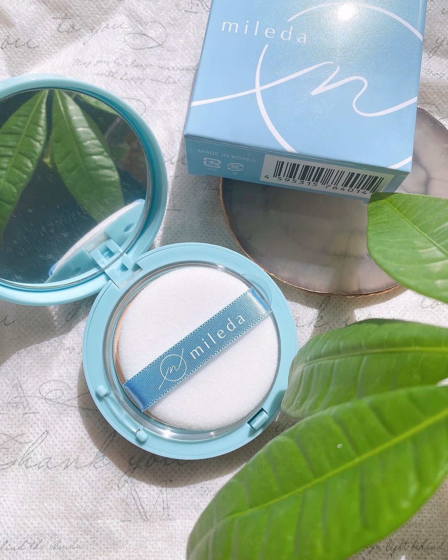 スムースフィットファンデーション/mileda/パウダーファンデーションを使ったクチコミ(2枚目)