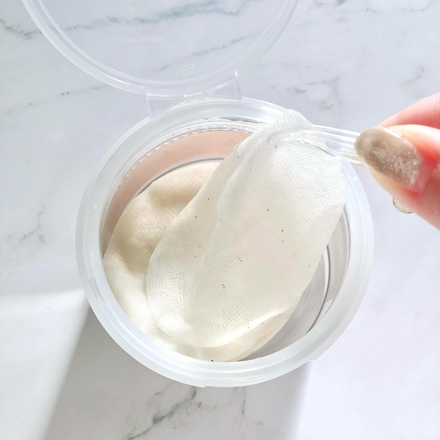 ジンジャーアクアリリーフパッド 60枚/Bonajour/トナーパッドを使ったクチコミ（2枚目）