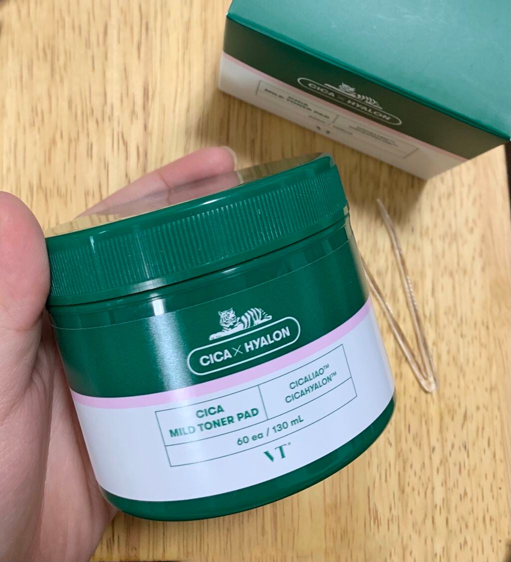 CICA マイルドトナーパッド/VT/トナーパッドを使ったクチコミ(1枚目)