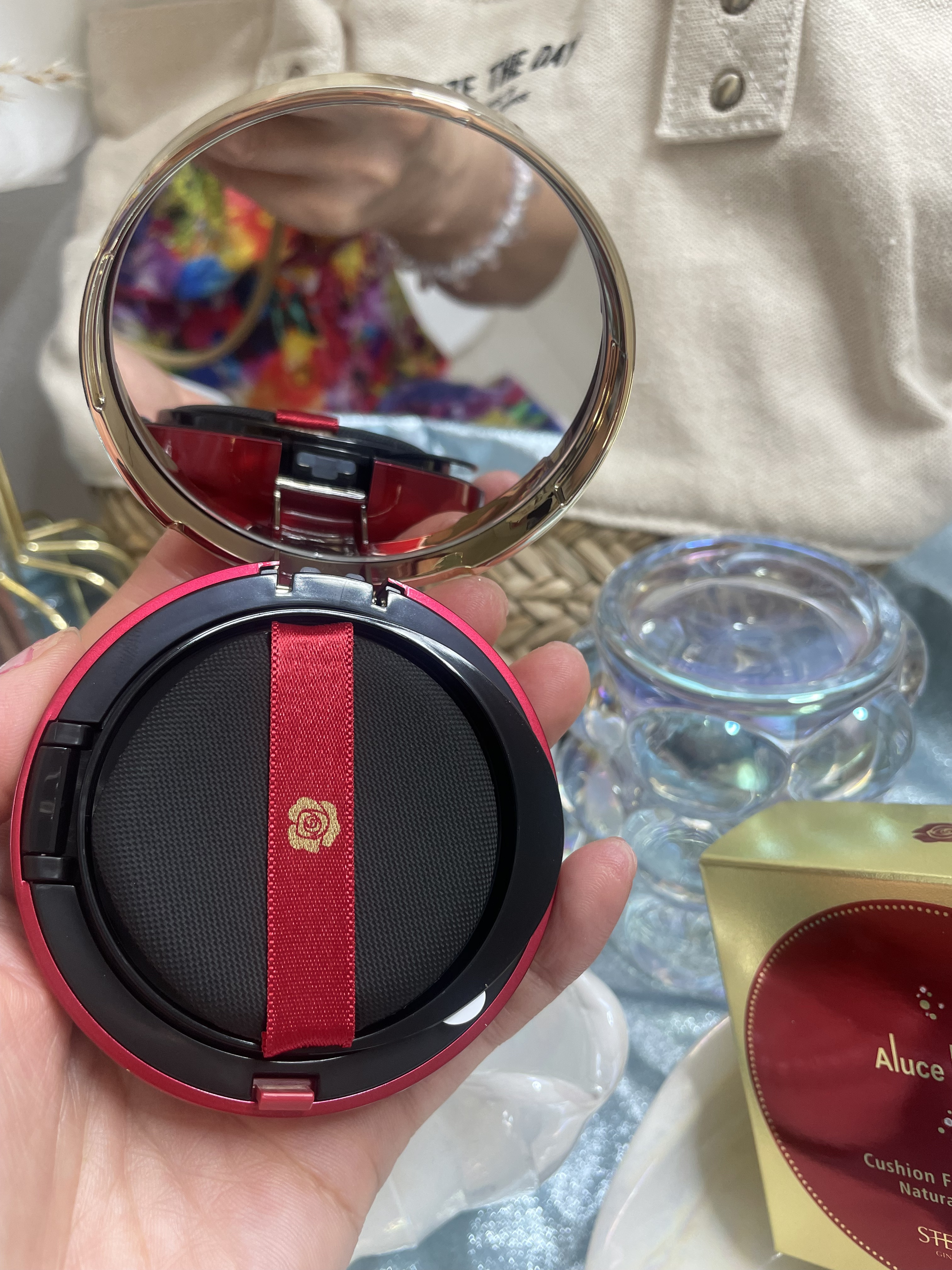 Aluce luce Plus クッションファンデーション/Aluce luce/クッションファンデーションを使ったクチコミ（2枚目）