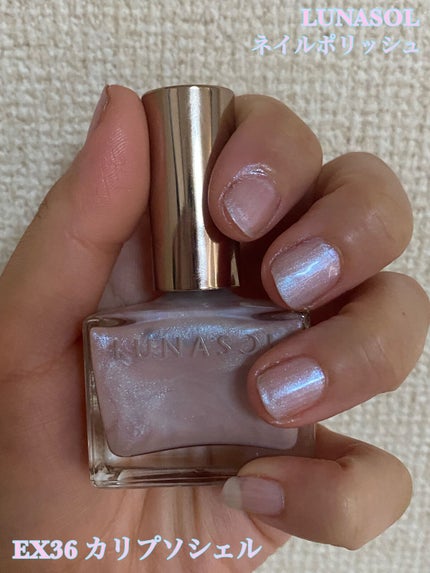 ルナソル ネイルポリッシュ/LUNASOL/マニキュアを使ったクチコミ(1枚目)