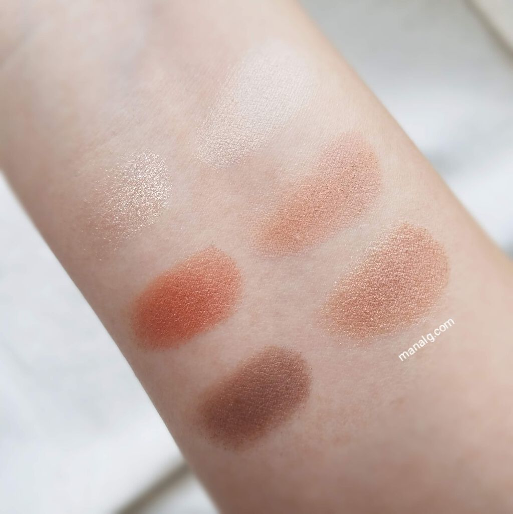 アイカラーパレット/heme/アイシャドウパレットを使ったクチコミ（2枚目）