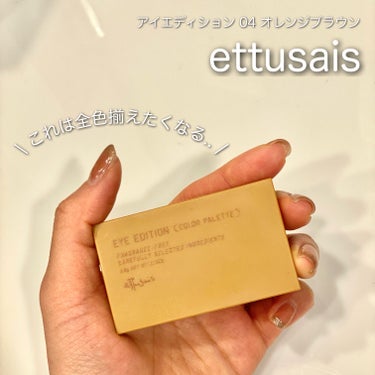 アイエディション(カラーパレット)/ettusais/アイシャドウパレットを使ったクチコミ（1枚目）