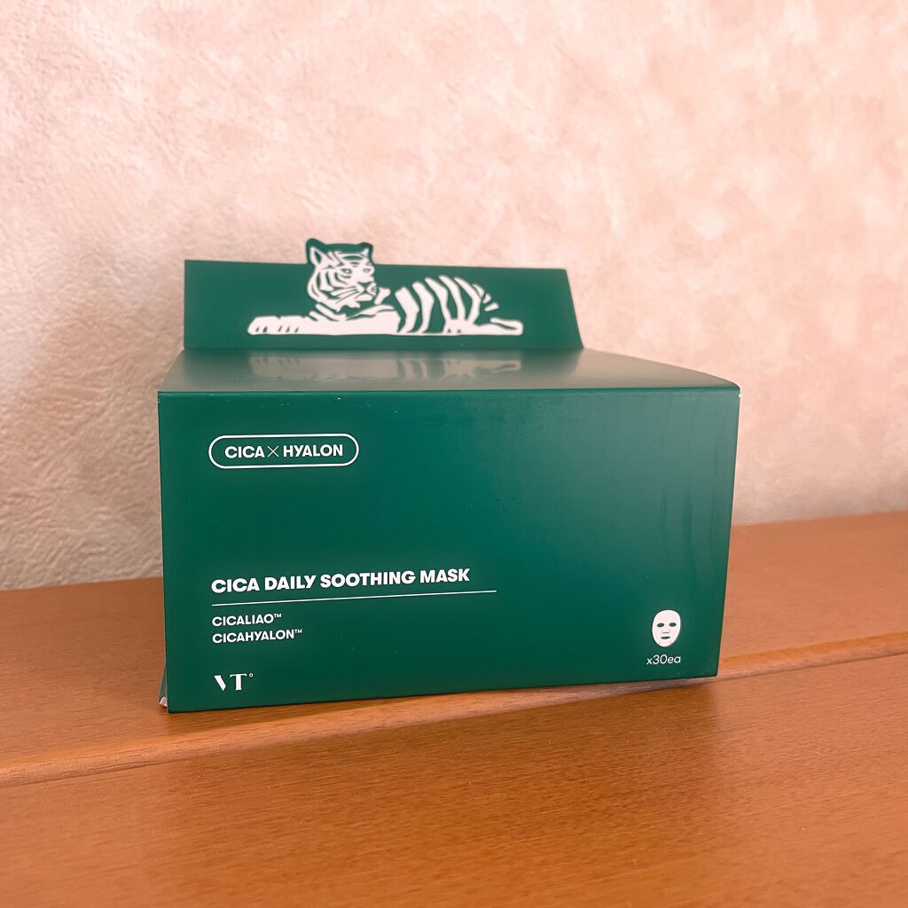 CICA デイリースージングマスク/VT/シートマスク・パックを使ったクチコミ（1枚目）