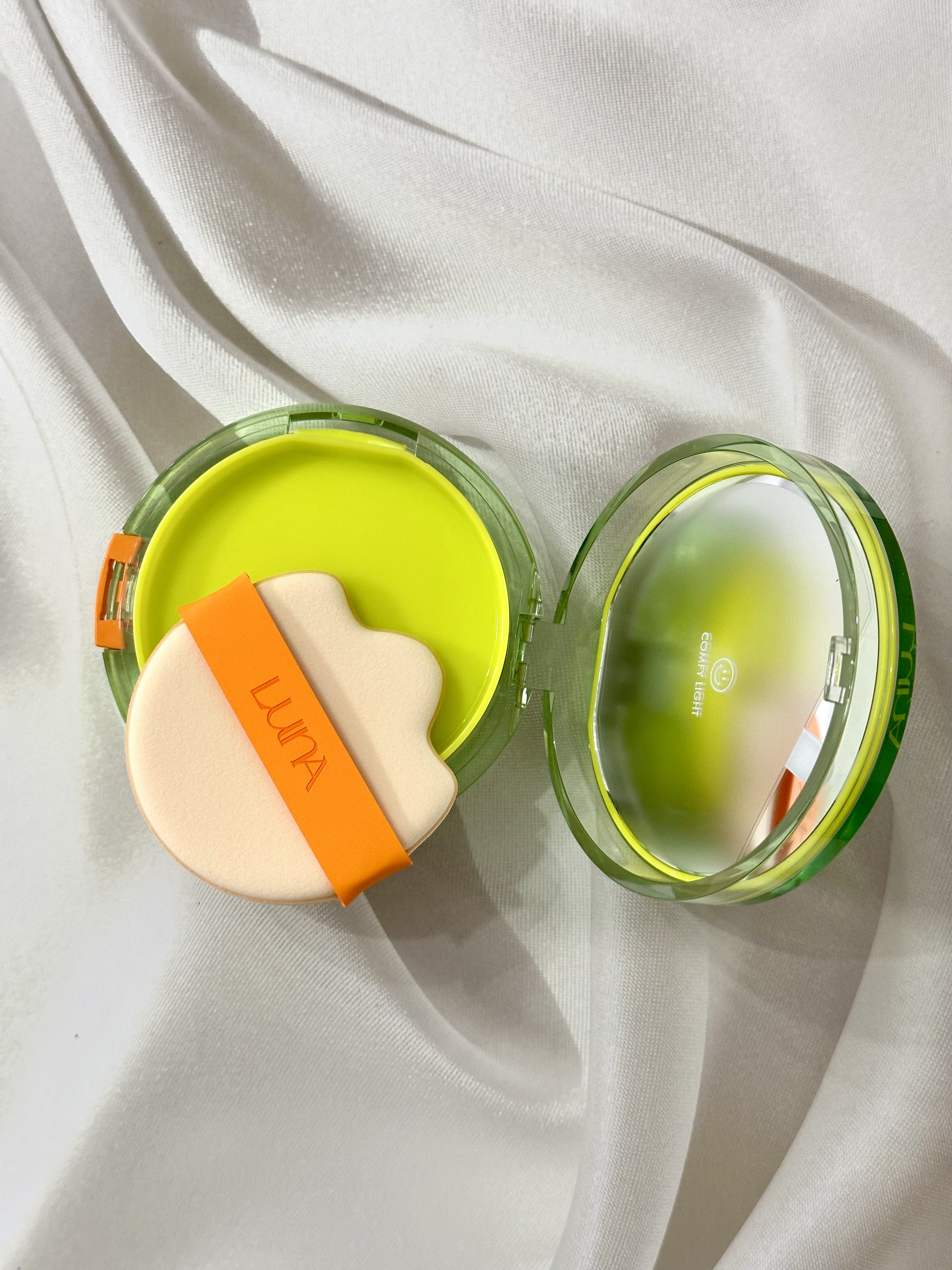 コンフィーライトクッション/LUNA/クッションファンデーションを使ったクチコミ（2枚目）