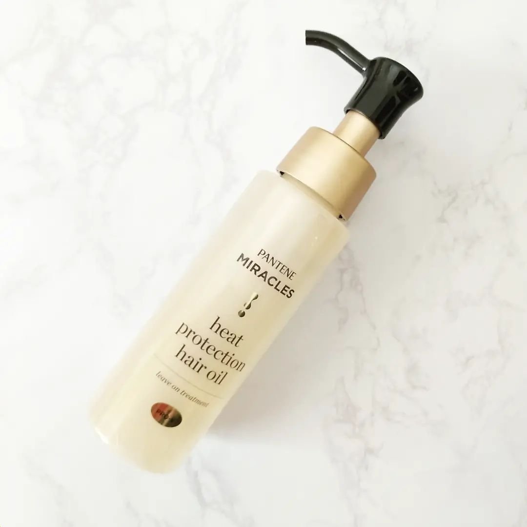 ヒートプロテクション ヘアオイル（洗い流さないトリートメント）/パンテーン/アウトバストリートメントを使ったクチコミ（1枚目）
