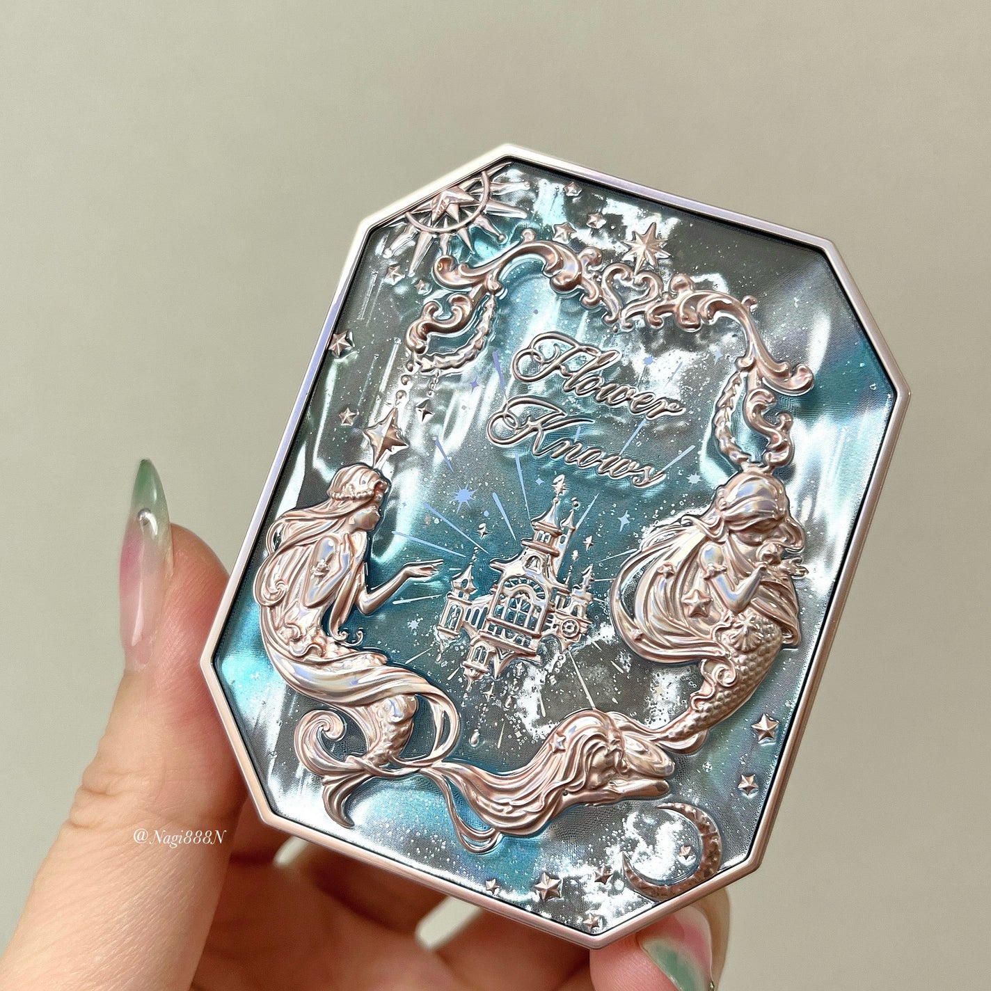 月光人魚 ジュエリーチークブラッシュ/FlowerKnows/パウダーチークを使ったクチコミ(2枚目)