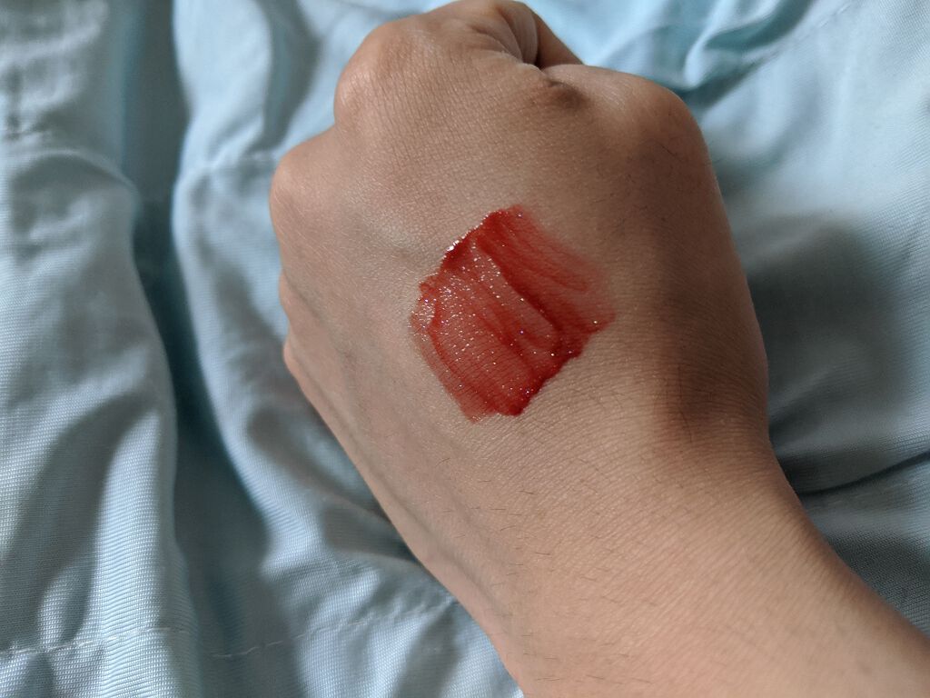 アピュー ジューシーパン スパークリングティント/A’pieu/口紅を使ったクチコミ（3枚目）