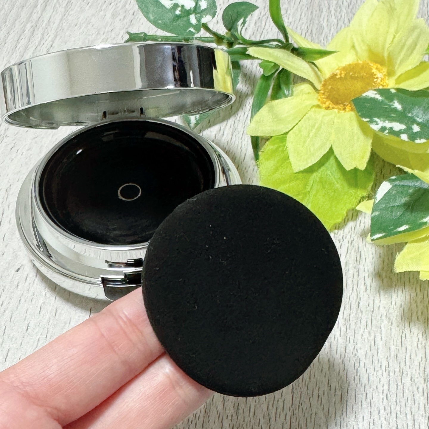 V3シャイニングファンデーション/SPICARE/クッションファンデーションを使ったクチコミ（3枚目）