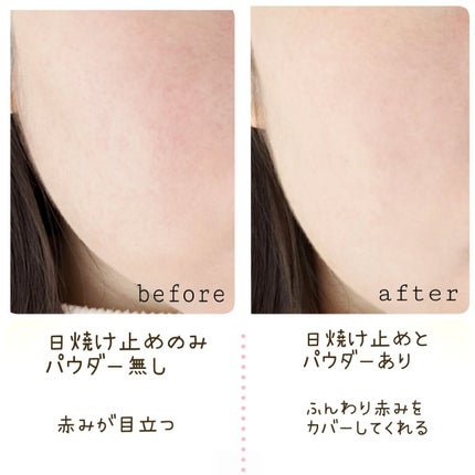 ポアレスフィクサー フェイスパウダー〈ルース〉用 メイクアップパフ 01/プリマヴィスタ/ルースパウダーを使ったクチコミ(2枚目)