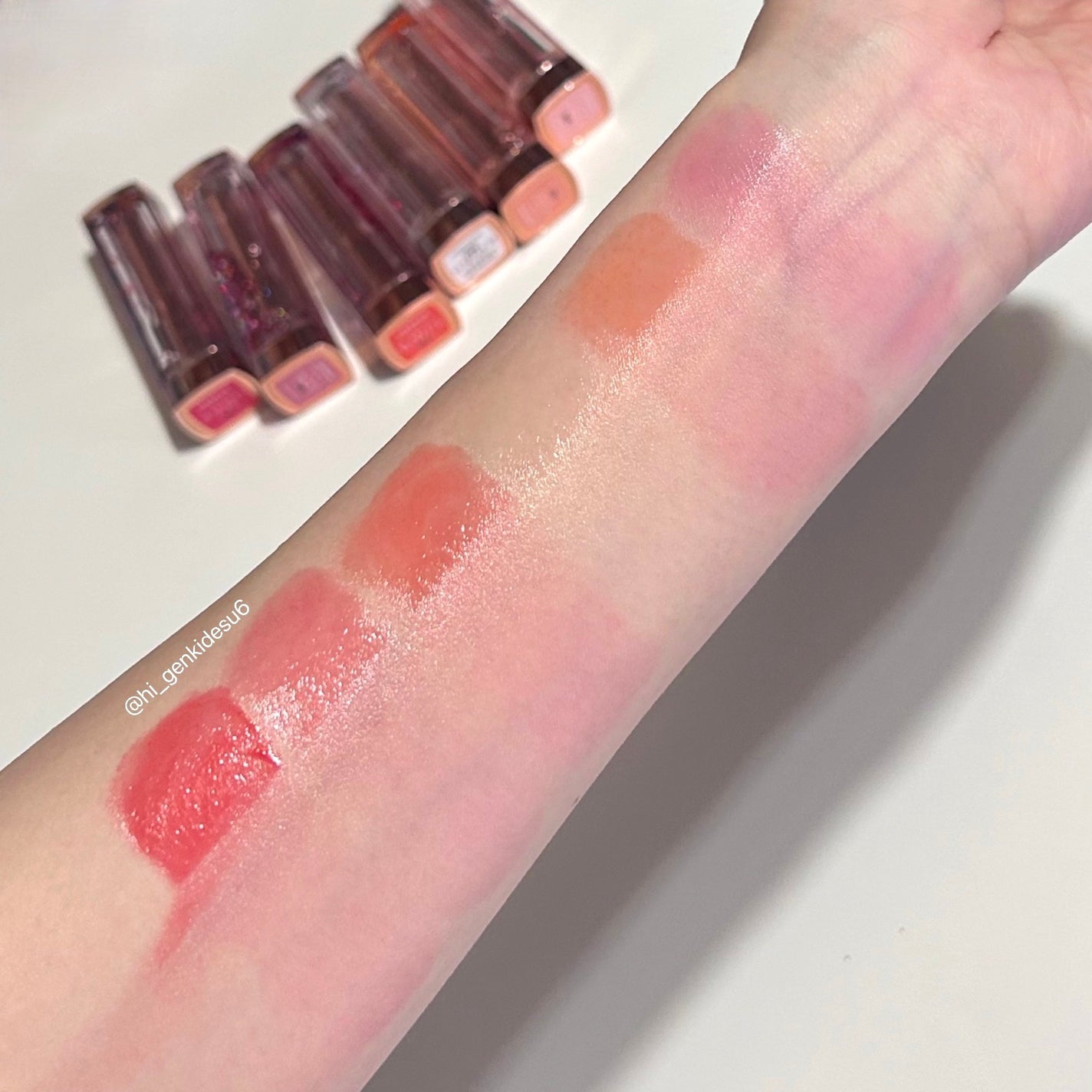 シャララスノーボールリップバーム/CORINGCO/口紅を使ったクチコミ(6枚目)