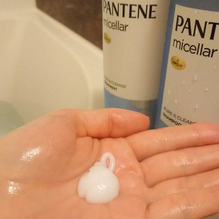 PRO-V ミセラー ピュア&クレンズ ノンシリコンシャンプー/トリートメント/パンテーン/市販シャンプーを使ったクチコミ(4枚目)
