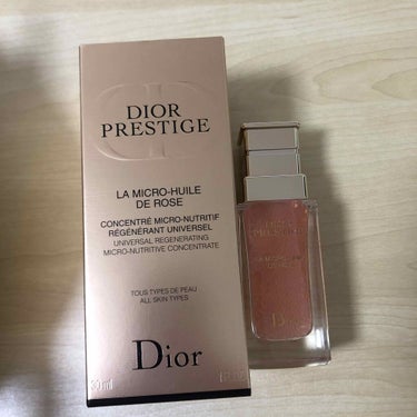 プレステージ ユイル ド ローズ/Dior/美容液を使ったクチコミ（2枚目）