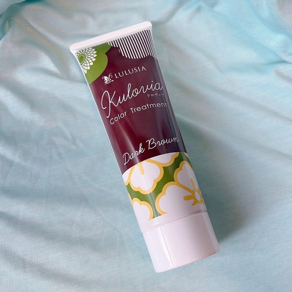 クロヴィア カラートリートメント/ルルシア/洗い流すヘアトリートメントを使ったクチコミ(1枚目)