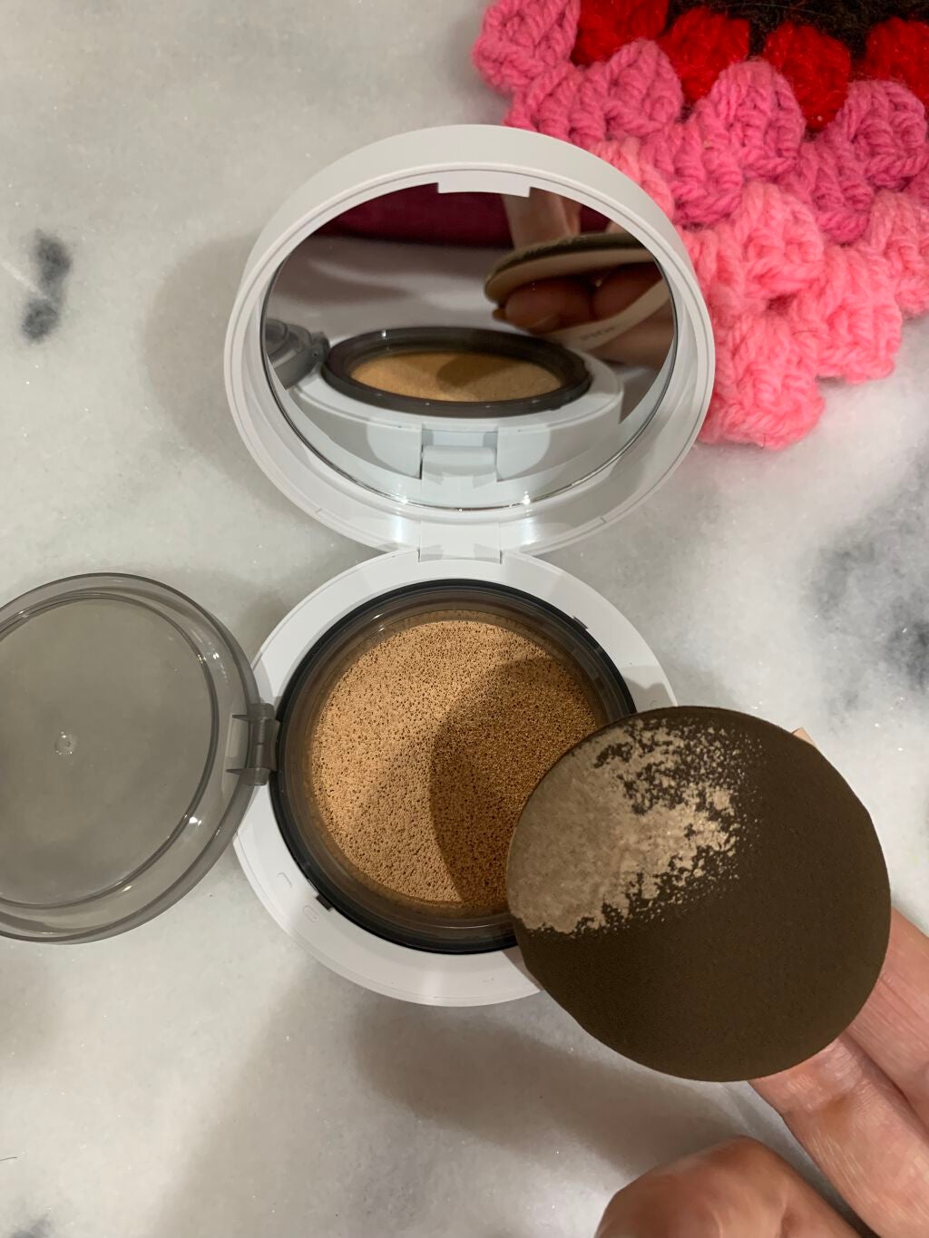 エアクッション カバー/IOPE/クッションファンデーションを使ったクチコミ(2枚目)